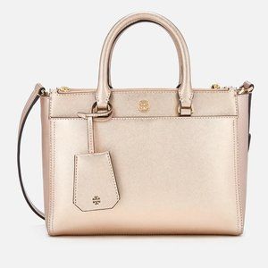 NWOT Tory Burch Satchel - Light Rose Gold